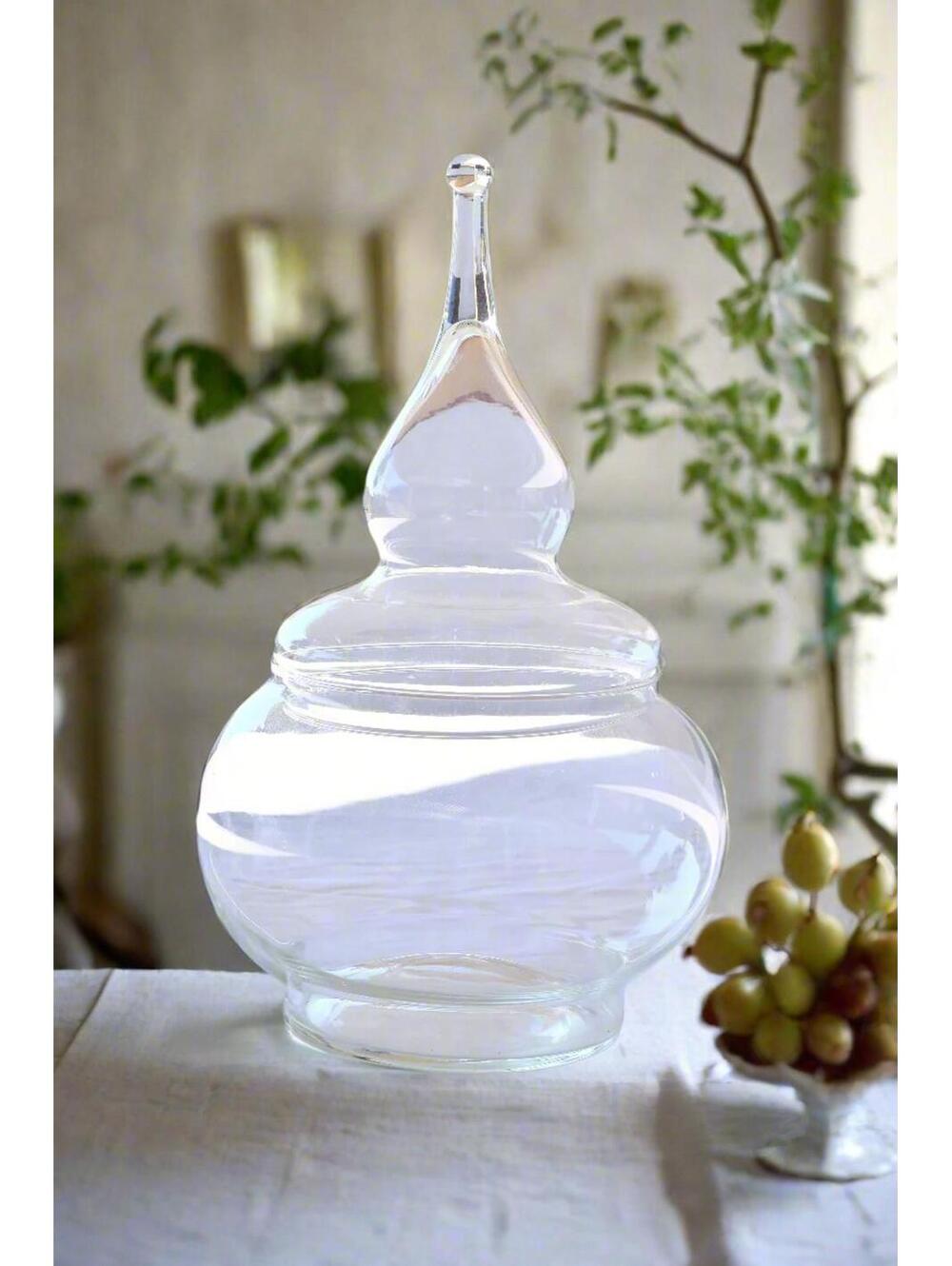 Vintage Glass Apothecary Jar